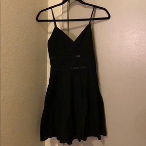 Francesca’s Black Strappy Dress